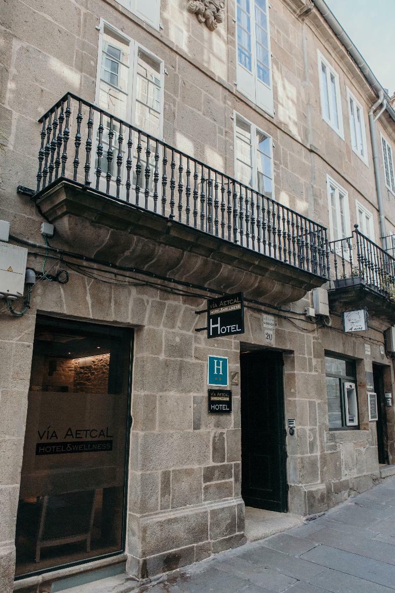 Via Aetcal Hotel&Wellness Santiago de Compostela Exterior foto